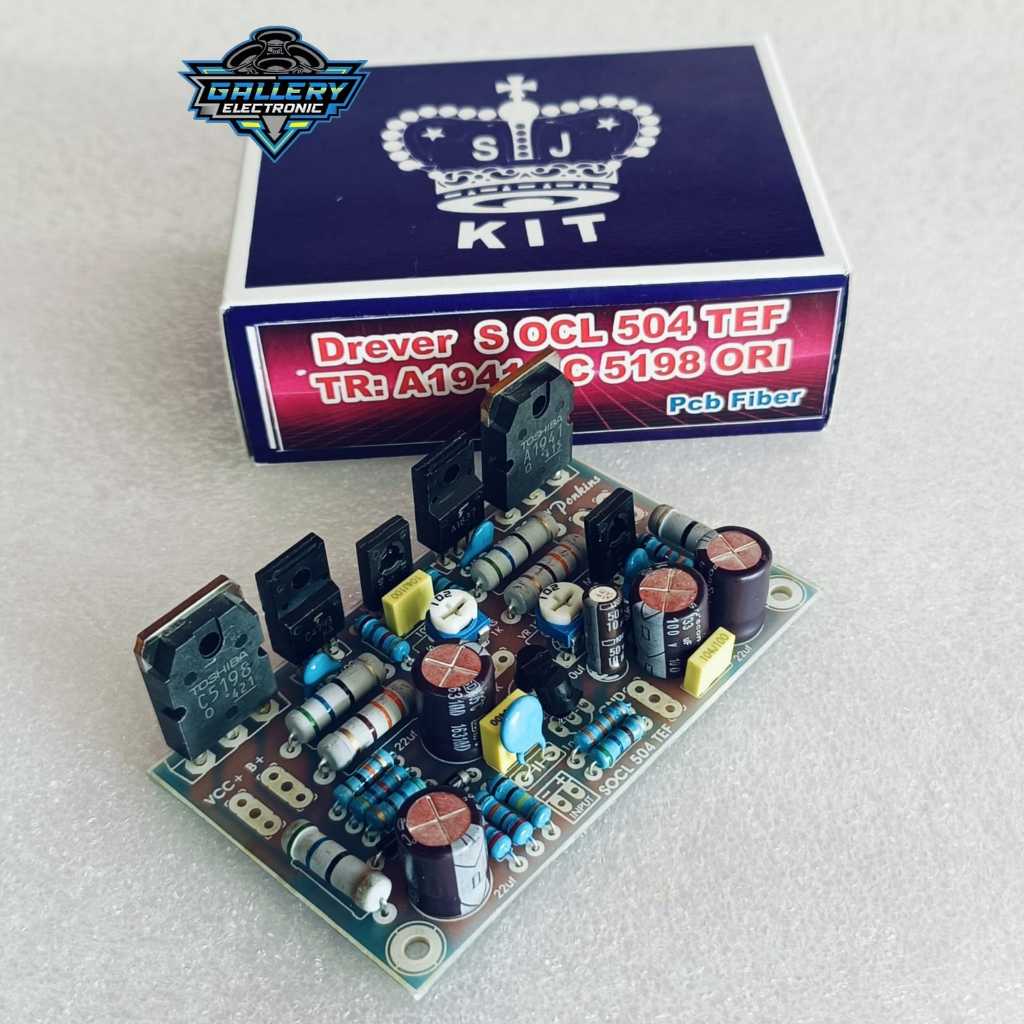 Kit Driver Power SOCL 504 TEF FR4 Fiberglass Original