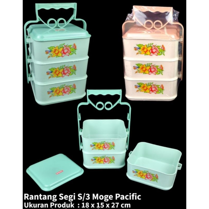 RANTANG PACIFIK SUSUN 3 rantang ssj susun 3