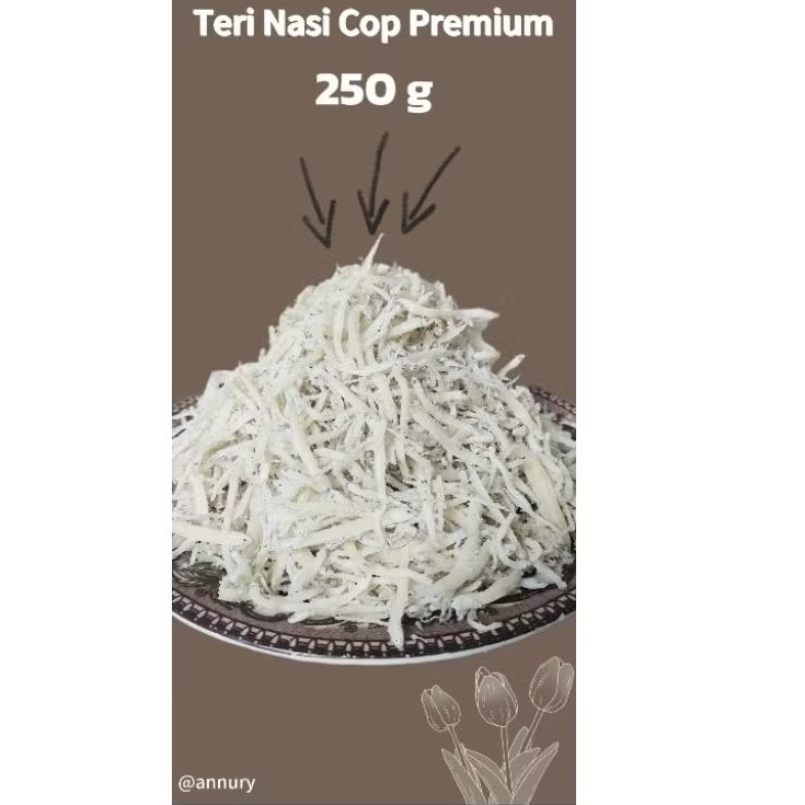 

Teri Nasi Cop Premium 250g