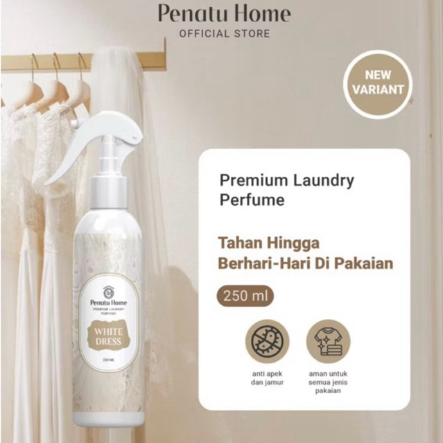 [READY SIAP KIRIM] Penatu Home Parfume Laundry - White Dress