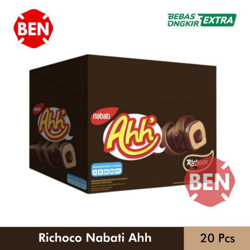 

Nabati Ahh 500 Coklat (1 Box Isi 20 Pcs)