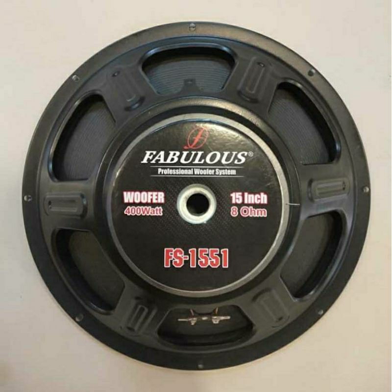 Fabulous FS-1551 Speaker Komponen 15inch 400Watt