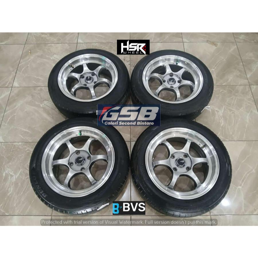 Ready stok velg mobil model ADVAN RACING R16X7,5 H4X114,3 S/P + DLP(2022) 185 60 R16
