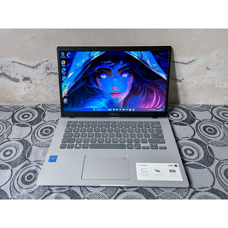 Laptop Second Asus Vivobook X409M Intel Celeron N4000 Ram 4GB Ssd 256GB Vga Intel UHd Graphics Layar