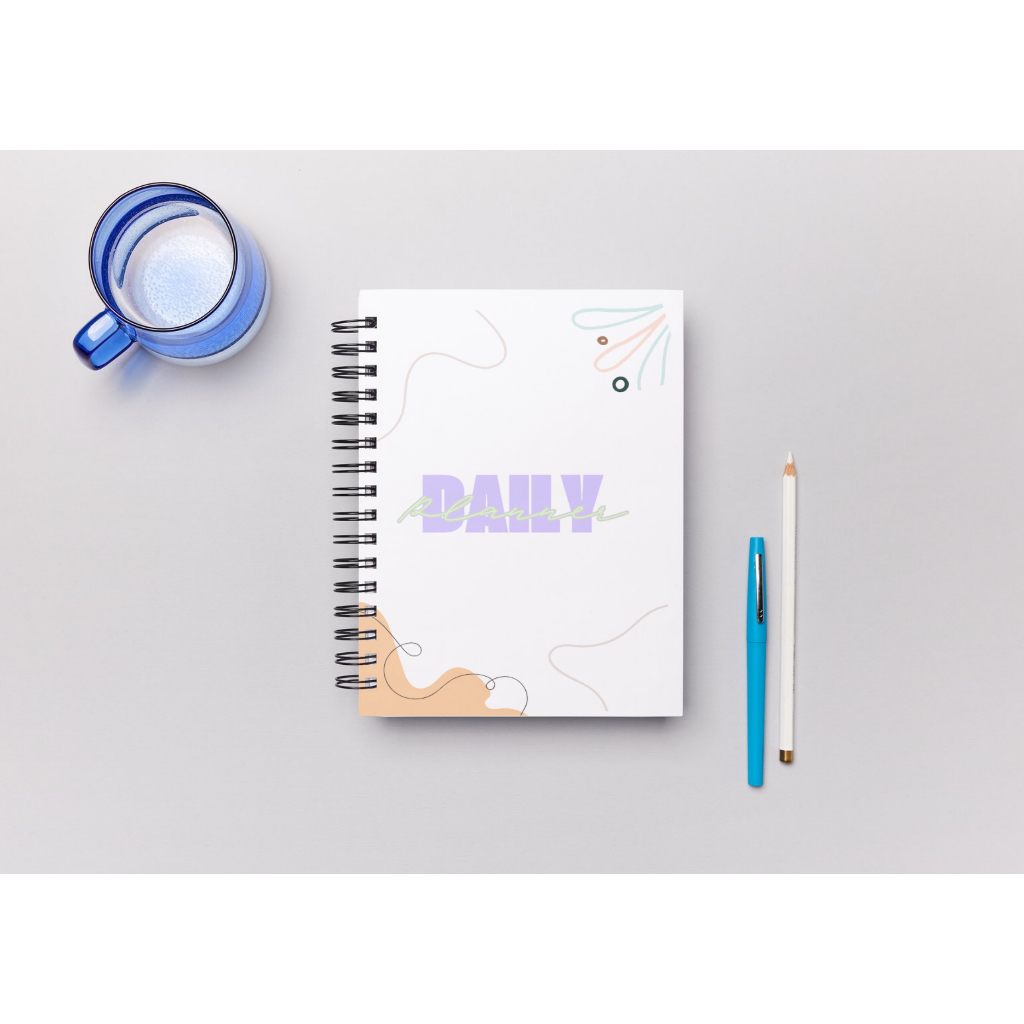 

Daily Planner A5 Book Paper (Jilid ivory 400gsm laminasi) Perencanaan harian Study Jurnal Daily Jurnal Buku Daily Plan Kertas Stationery