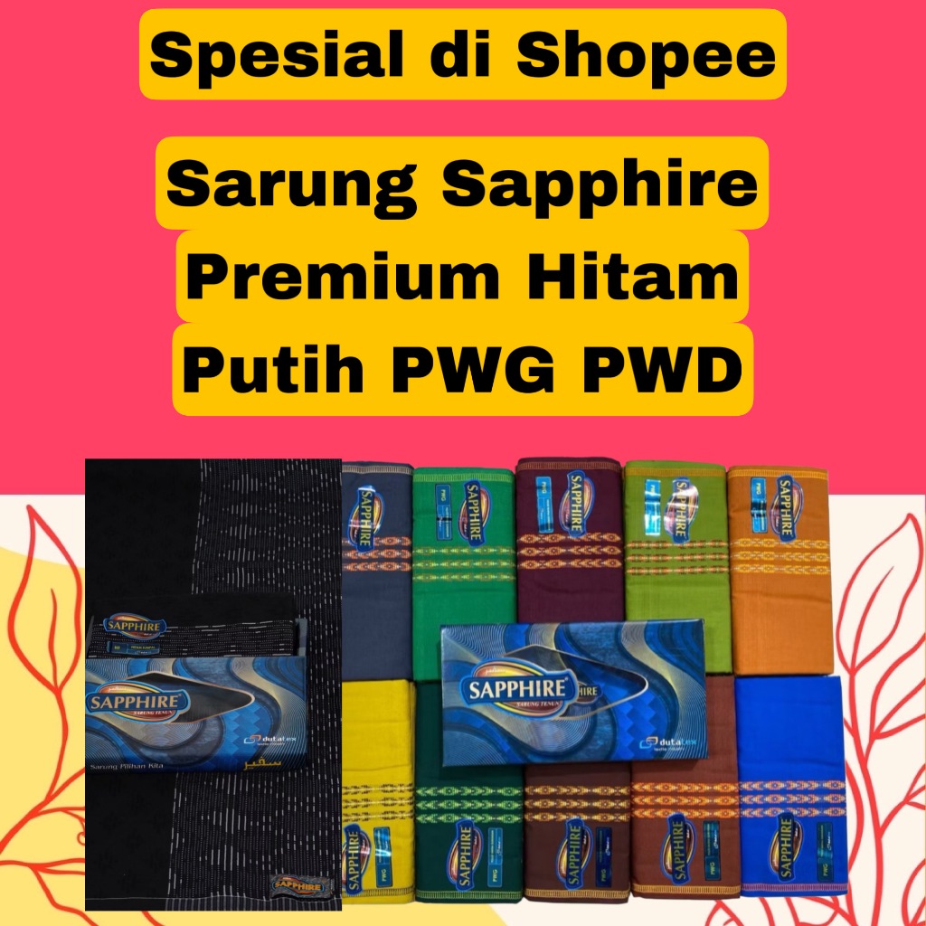 SARUNG SAFIR SAPPHIRE PWD PWG GRANADA