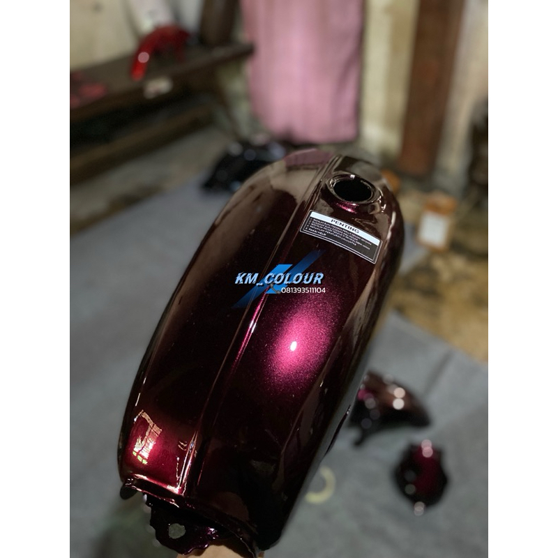 Tangki CB sultan set slebor batok