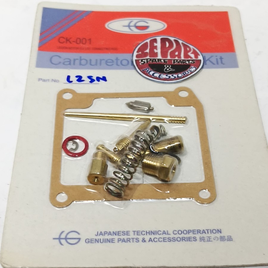 Repairkit karburator L2g YB - parkit carbu YB100