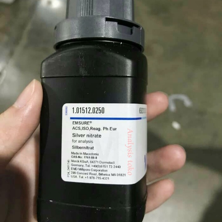 AgNO3 Merck silver AgNO3 eceran nitrat 1.gr