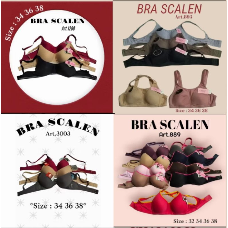 1 PCS/LEMBAR BRA/BH SCALEN ART.8833/3003/893/1286/889