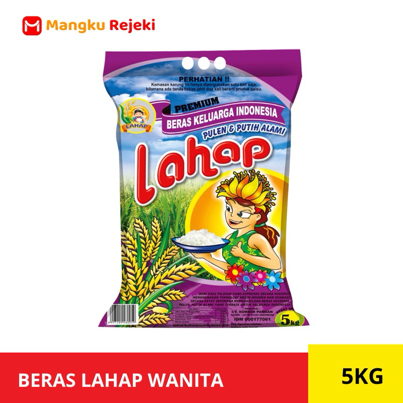 

BERAS PREMIUM LAHAP WANITA 5KG