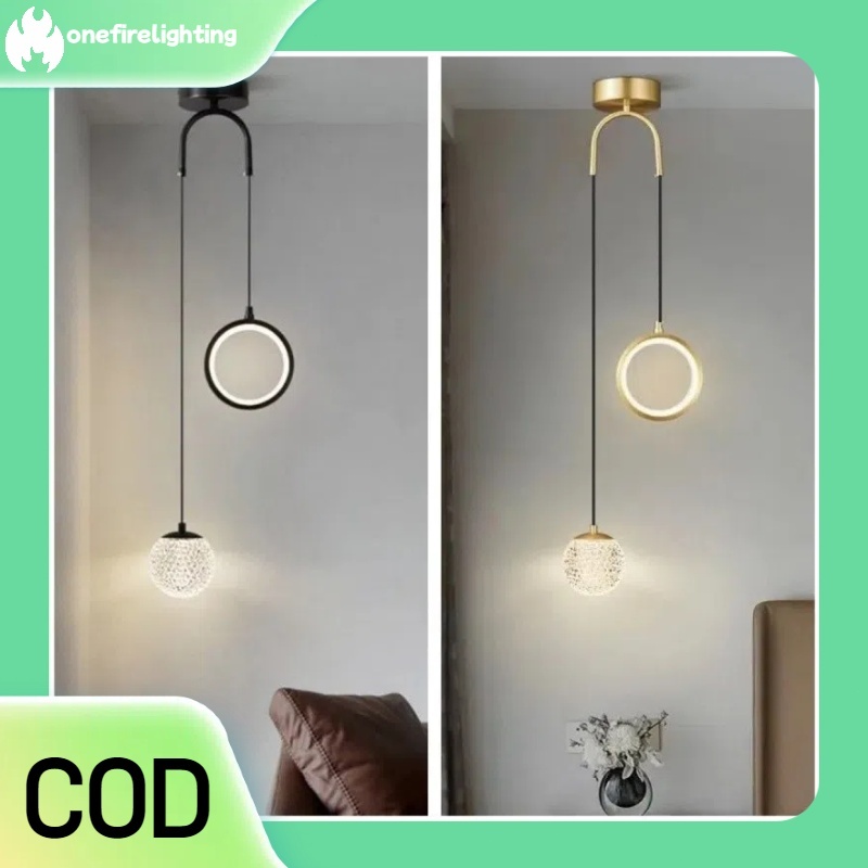 lampu gantung minimal led lampu gantung kamar tidur lampu gantung di samping tempat tidur