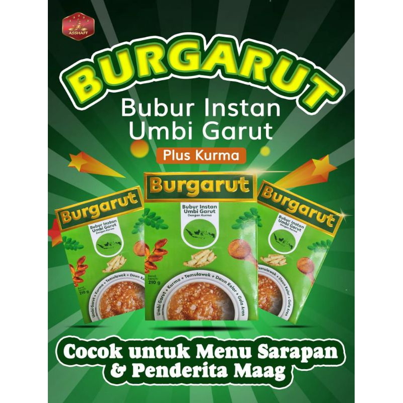 

BURGARUT Bubur Instan Umbi Garut 210 gram