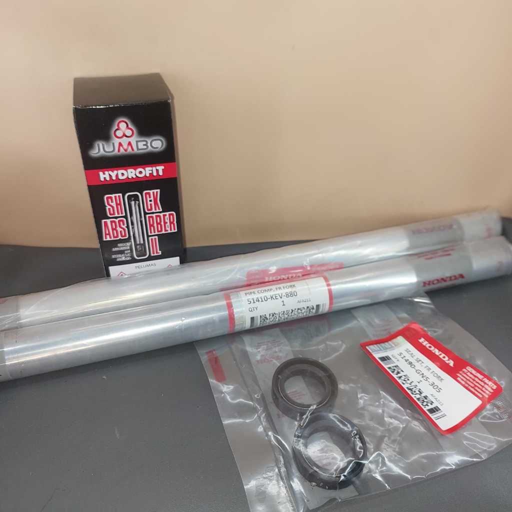 As Shok Supra X Lama Supra Fit Lama Paket Seal Shok Oli Shok