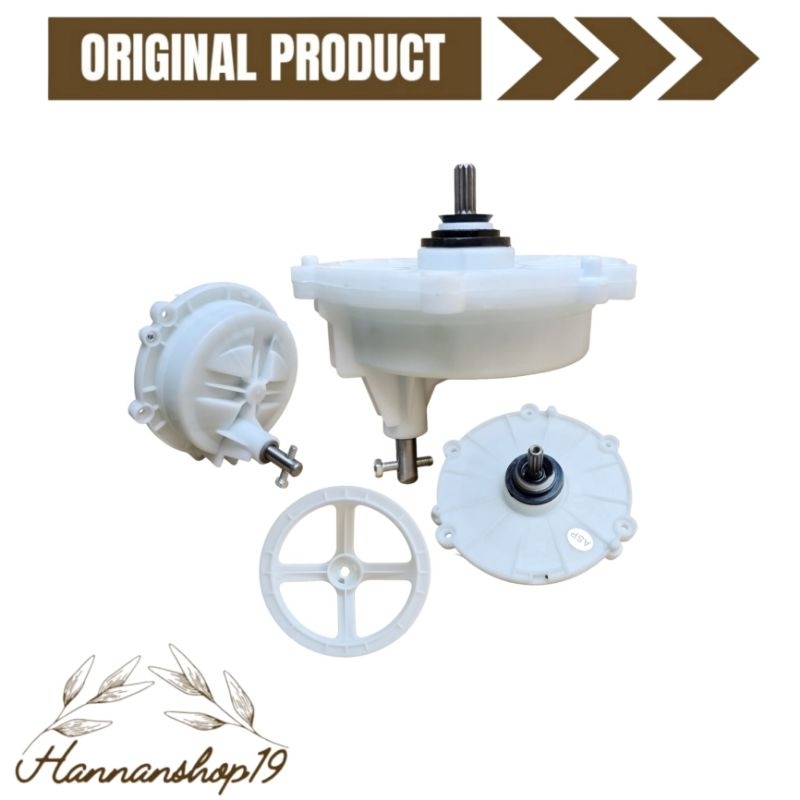 Gearbox mesin cuci 2 tabung LG Poly miring - Gearbox mesin cuci 2 tabung LG - Girbok mesin cuci 2 ta