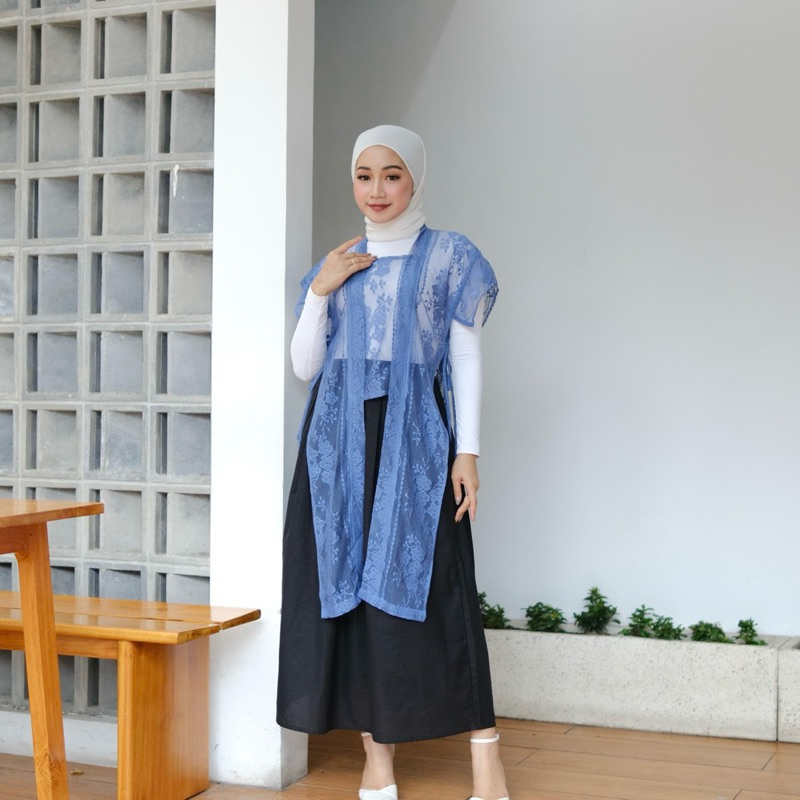 BEST SELLER KELANA OUTER / OUTER BRUKAT/ LACE OUTER/ OUTER KEBAYA/ KEBAYA BERUKAT/ KEBAYA KUTUBARU