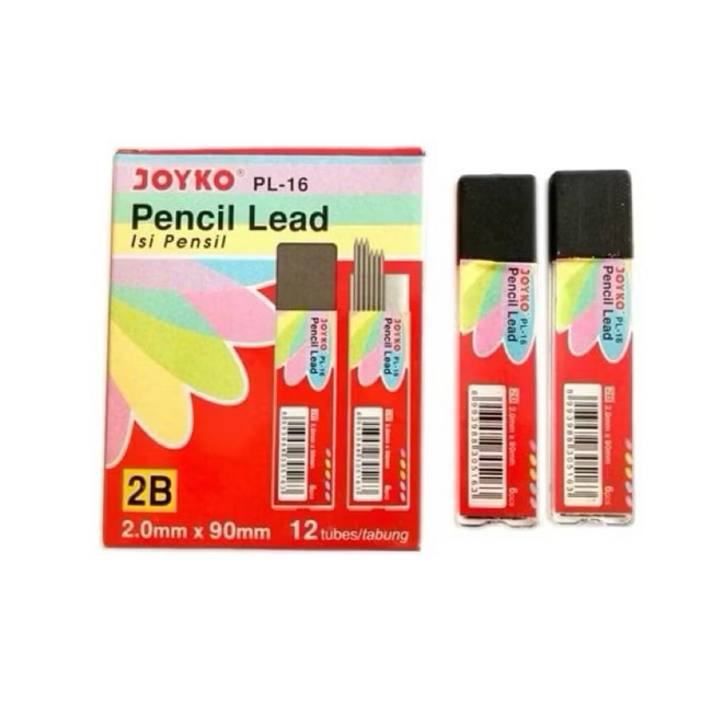 

Refill / Isi Pensil Joyko PL-16 2B 2.0mmx90mm