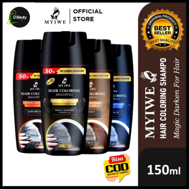 SHAMPO PENGHILANG UBAN - MY IWE HAIR Coloring Shampoo