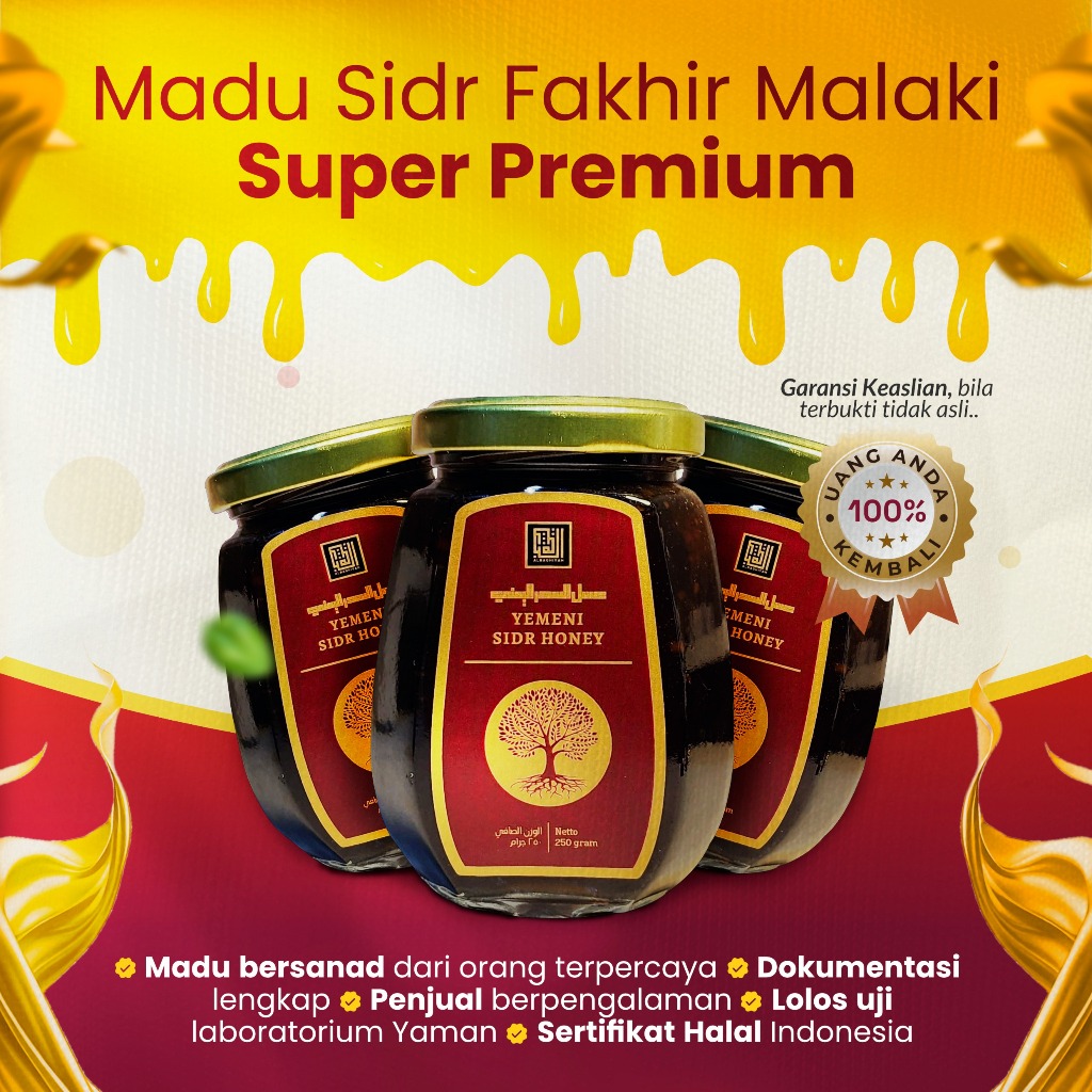 

ALBAGHIYAH - Madu Sidr Super (Fakhir Malaki Liar)
