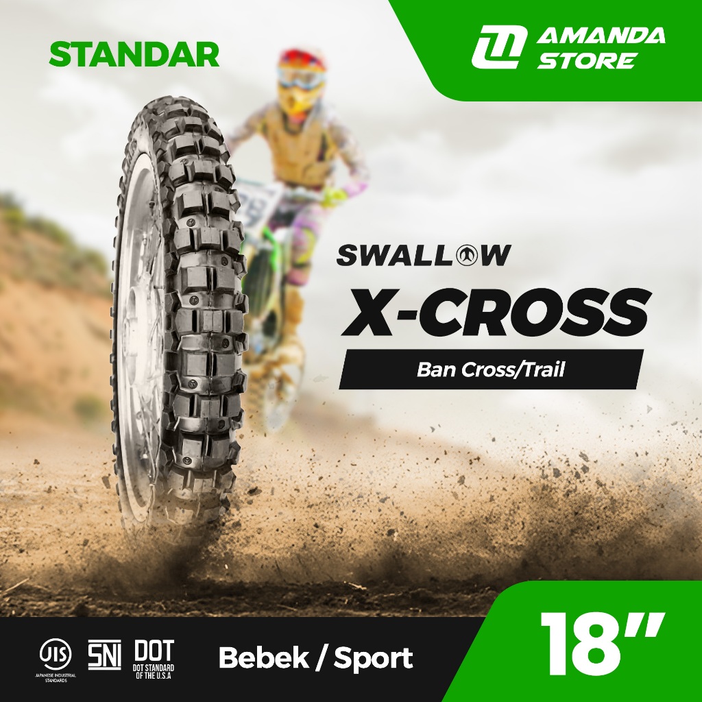 Ban CROSS/TRAIL Ring 18" Swallow X-CROSS