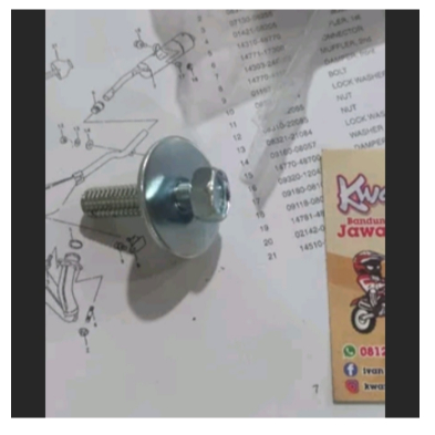 baut slencer Suzuki Ts125 baut slenser Suzuki Ts125 baut knalpot Suzuki Ts125 baut slenser knalpot S