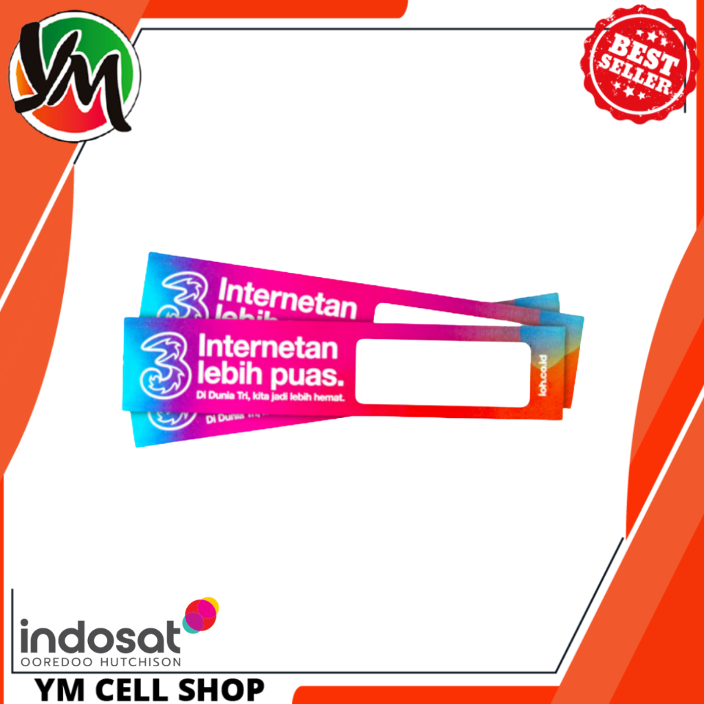 Voucher Kuota TRI HAPPY 3GB 1 Hari Voucher Data