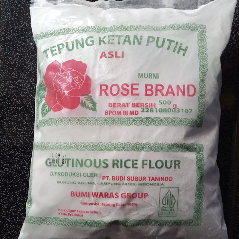 

Ketan Putih Asli Rose Brand & Beras Putih