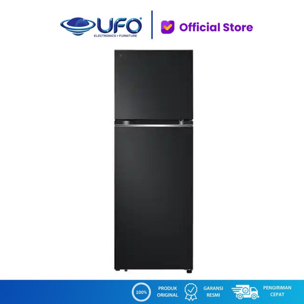 LG KULKAS 2 PINTU BESAR 2 DOOR BIG REFRIGERATOR GNB332PQJB