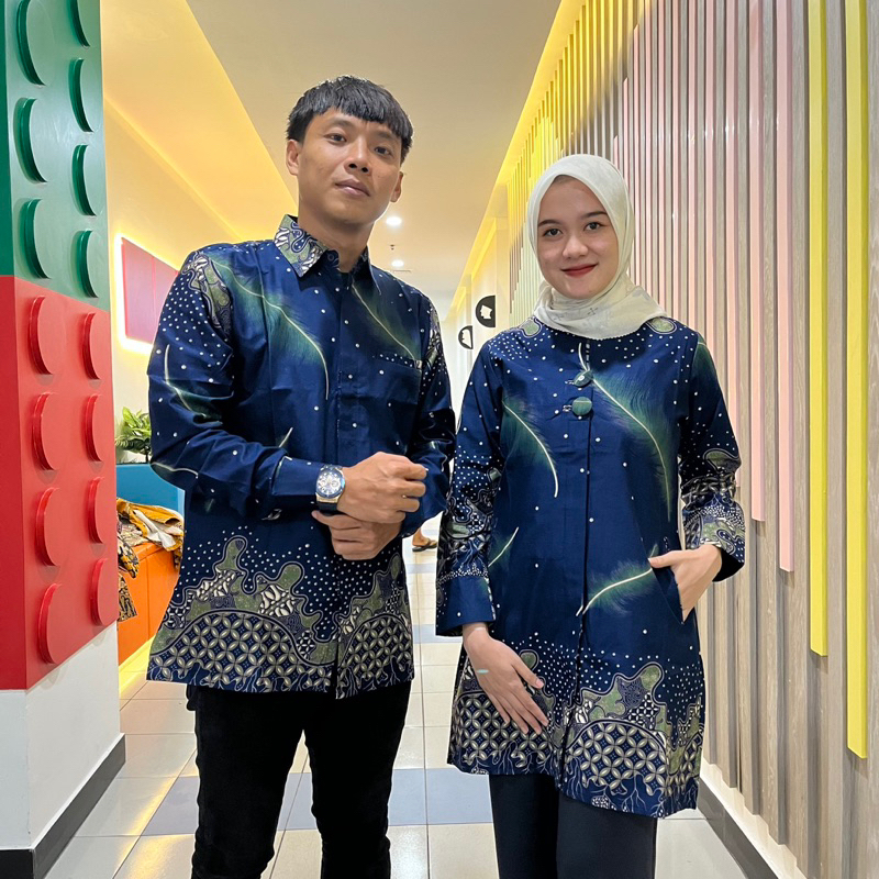 Baju Batik Tunik | Batik Tunik Wanita | Batik Couple Modern | Batik Wanita | Batik Jumbo | Batik Kat