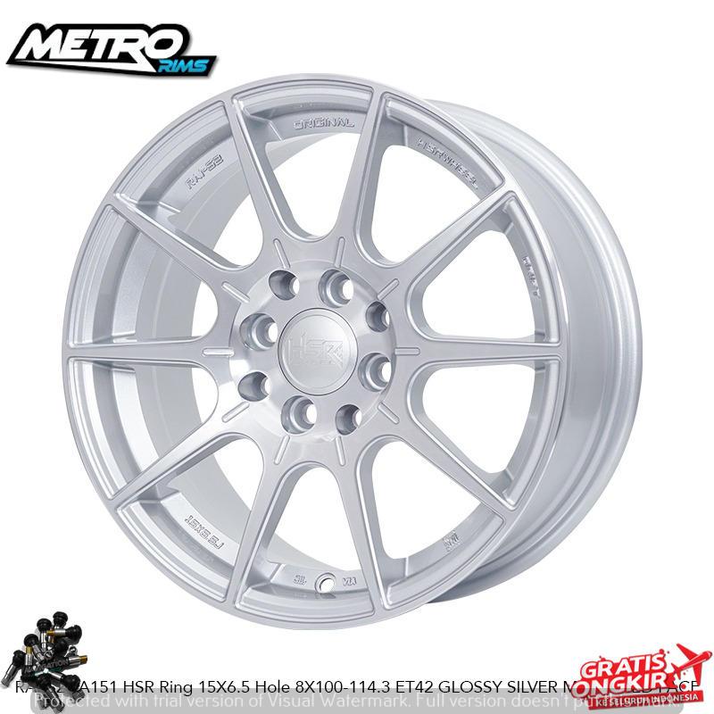 pelek racing look mobil yaris TRD, baleno, mazda2, fiesta ring 16