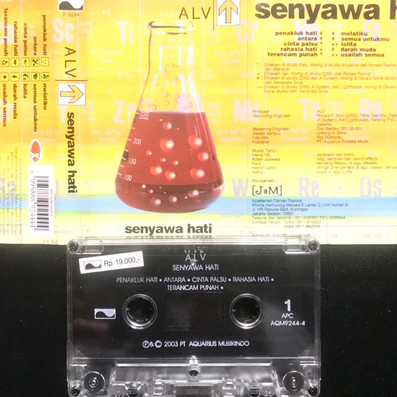 KASET PITA ALV SENYAWA HATI