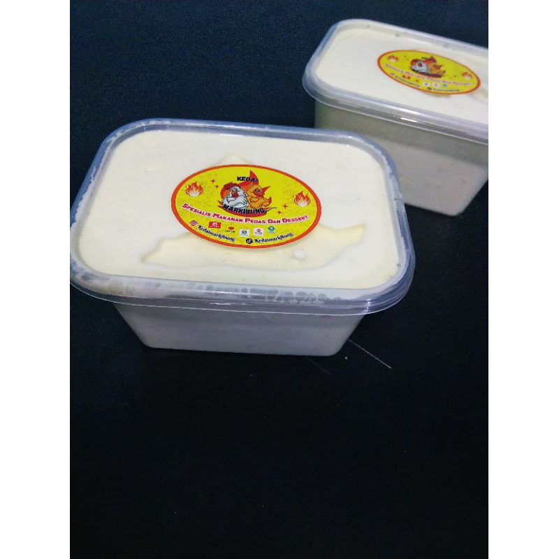 

Es krim durian asli premium/ice cream 250ml kedai Markibung