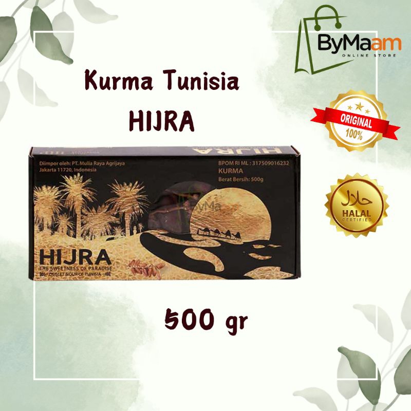 

Kurma HIJRA Tunisia 500 gr | Kurma Premium Deglet Nour