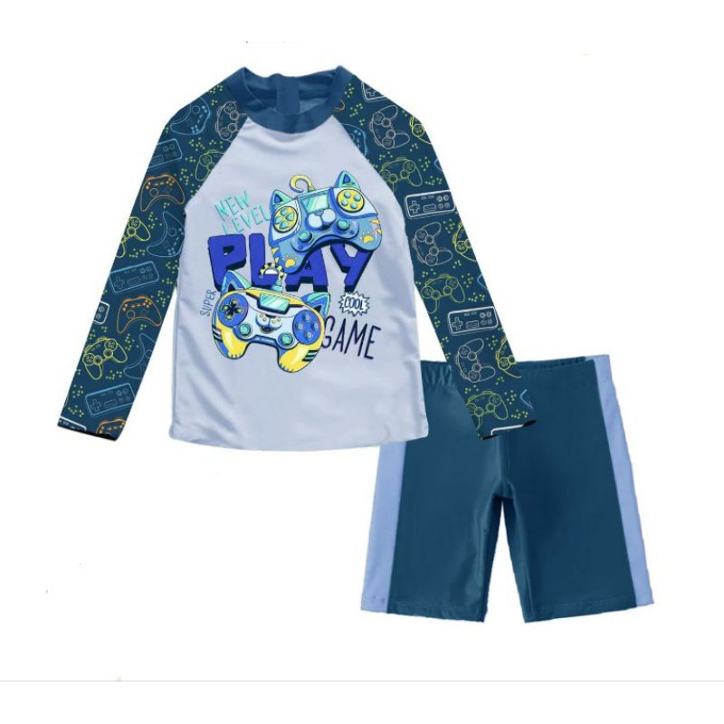 BAJU RENANG ANAK COWOK ATASAN+CELANA