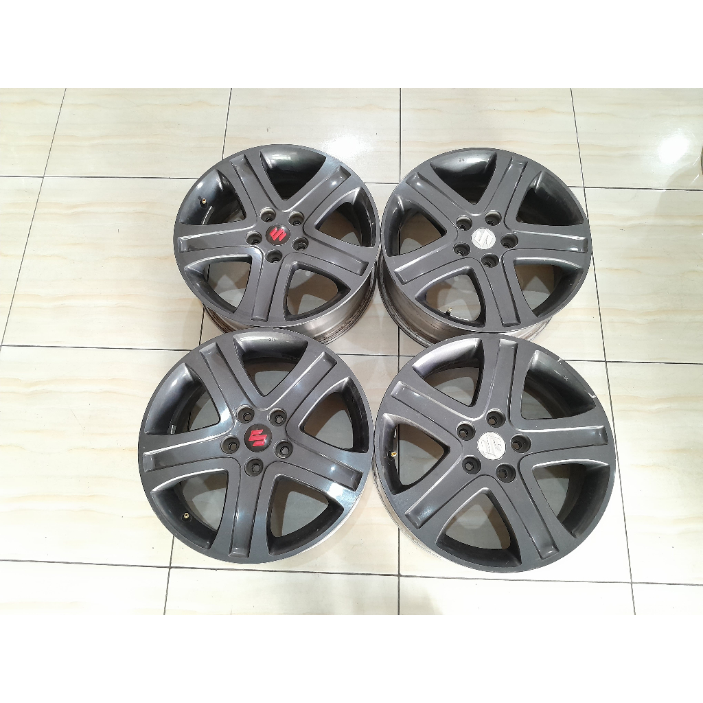 Velg Mobil Bekas Murah R17 Copotan Ori Vitara Pcd 5x114 Ring 17 Buat Ertiga New Carry Granmax Innova