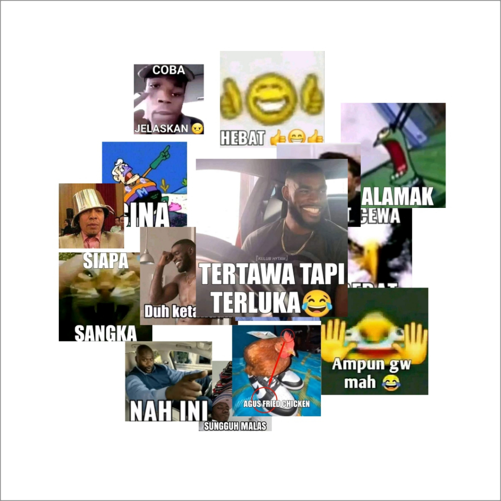 

Stiker - Stiker absurd