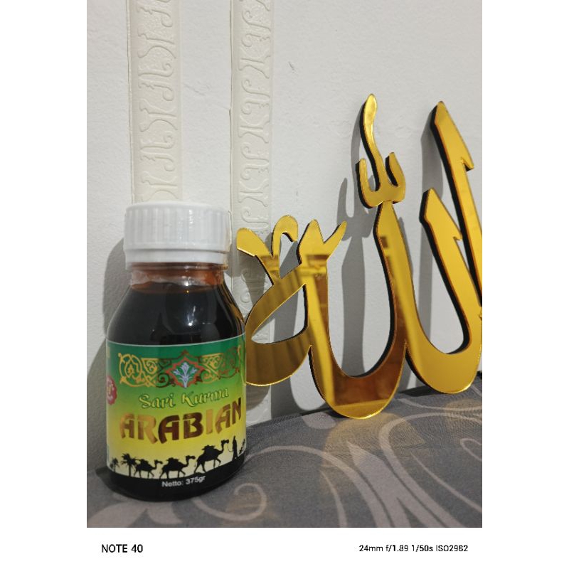 

Sari Kurma Arabian 100% Murni tanpa tambahan gula 375 gr