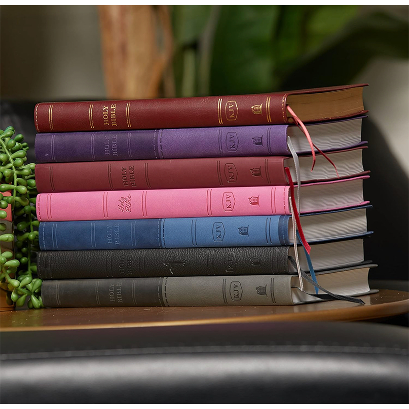 KJV Holy Bible: Value Large Print Thinline, Leathersoft, Red Letter, Comfort Print: King James Versi