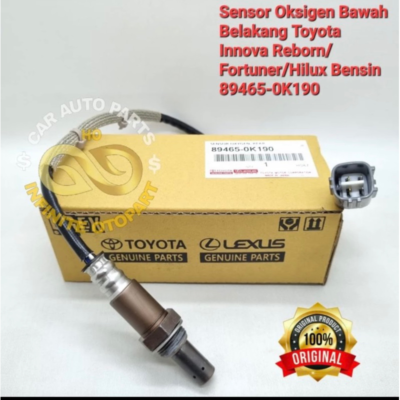SENSOR OKSIGEN O2 BELAKANG BAWAH TOYOTA INNOVA REBORN FORTUNER BENSIN