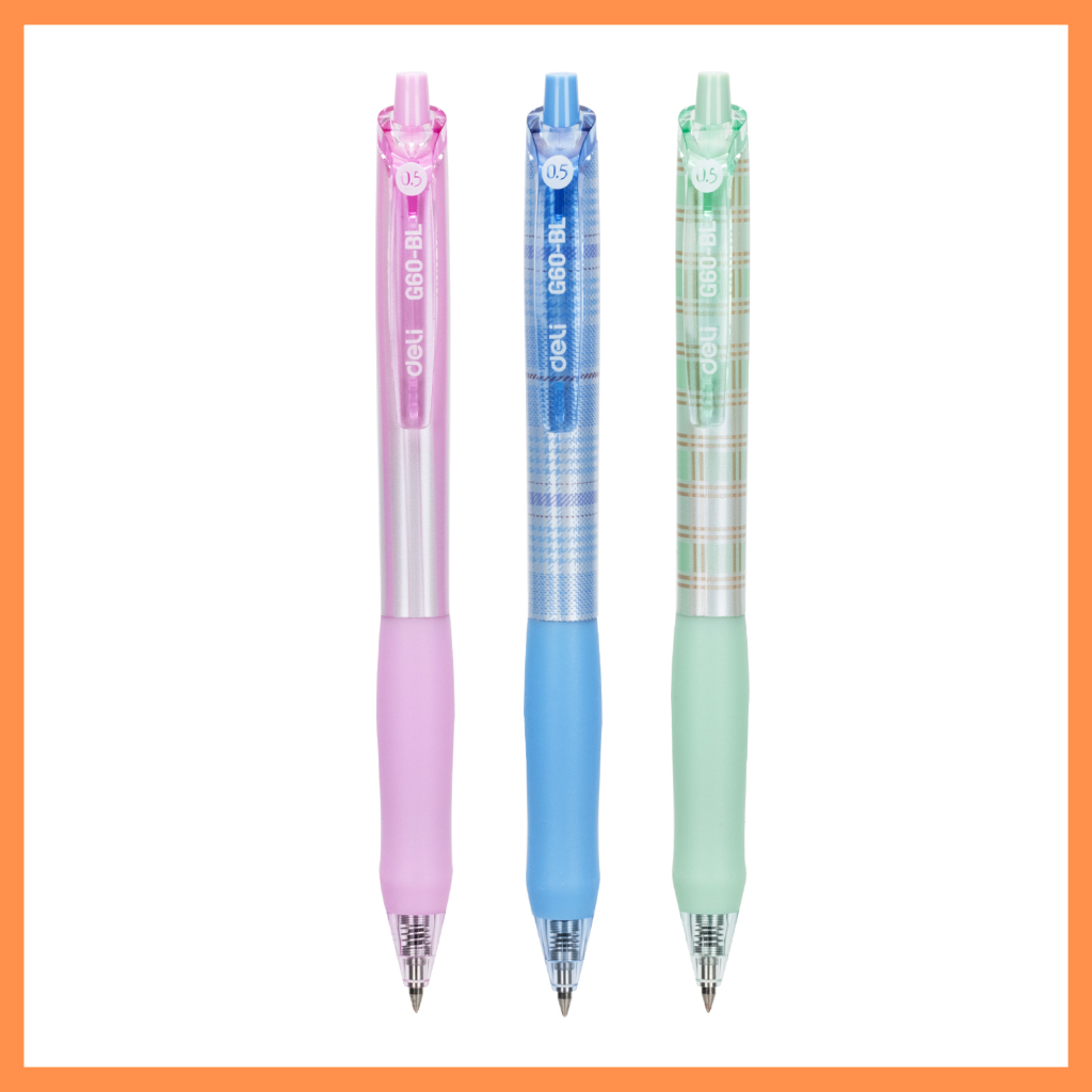 

DELI pena tinta gel 0.5mm hitam G60-BK ( pcs )
