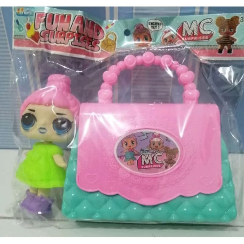 MAINAN TAS BONEKA LOL