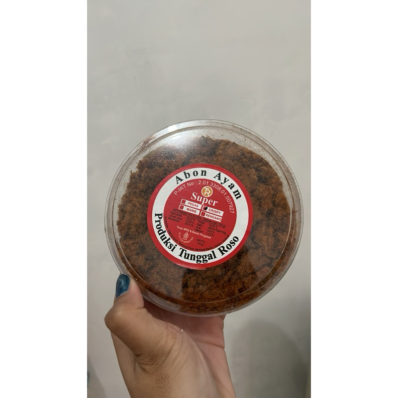 

Abon Ayam Tunggal Roso 100gr