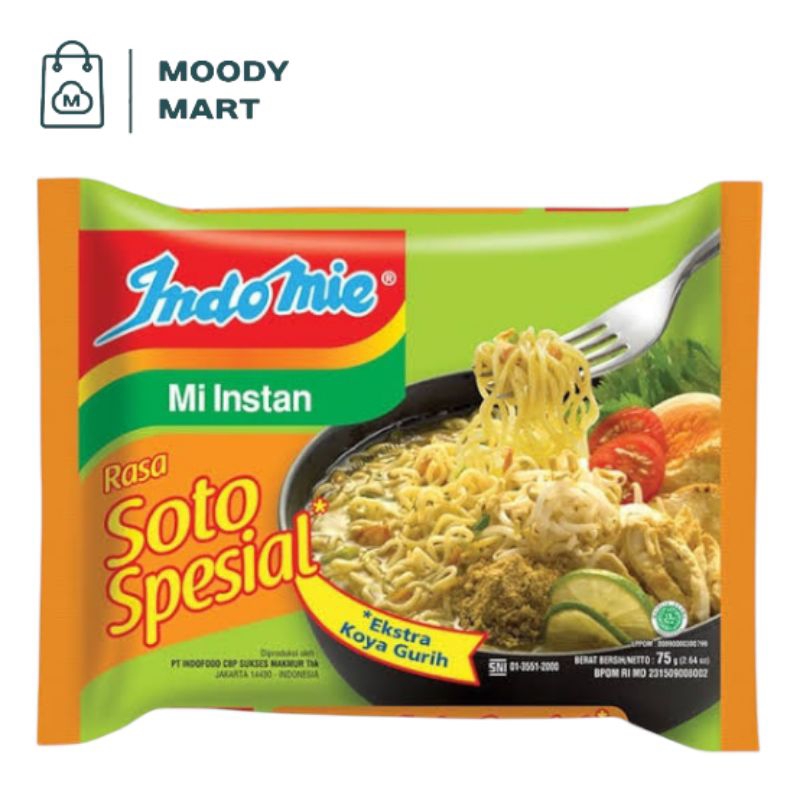 

Indomie Kuah Rasa Soto Spesial 1pcs