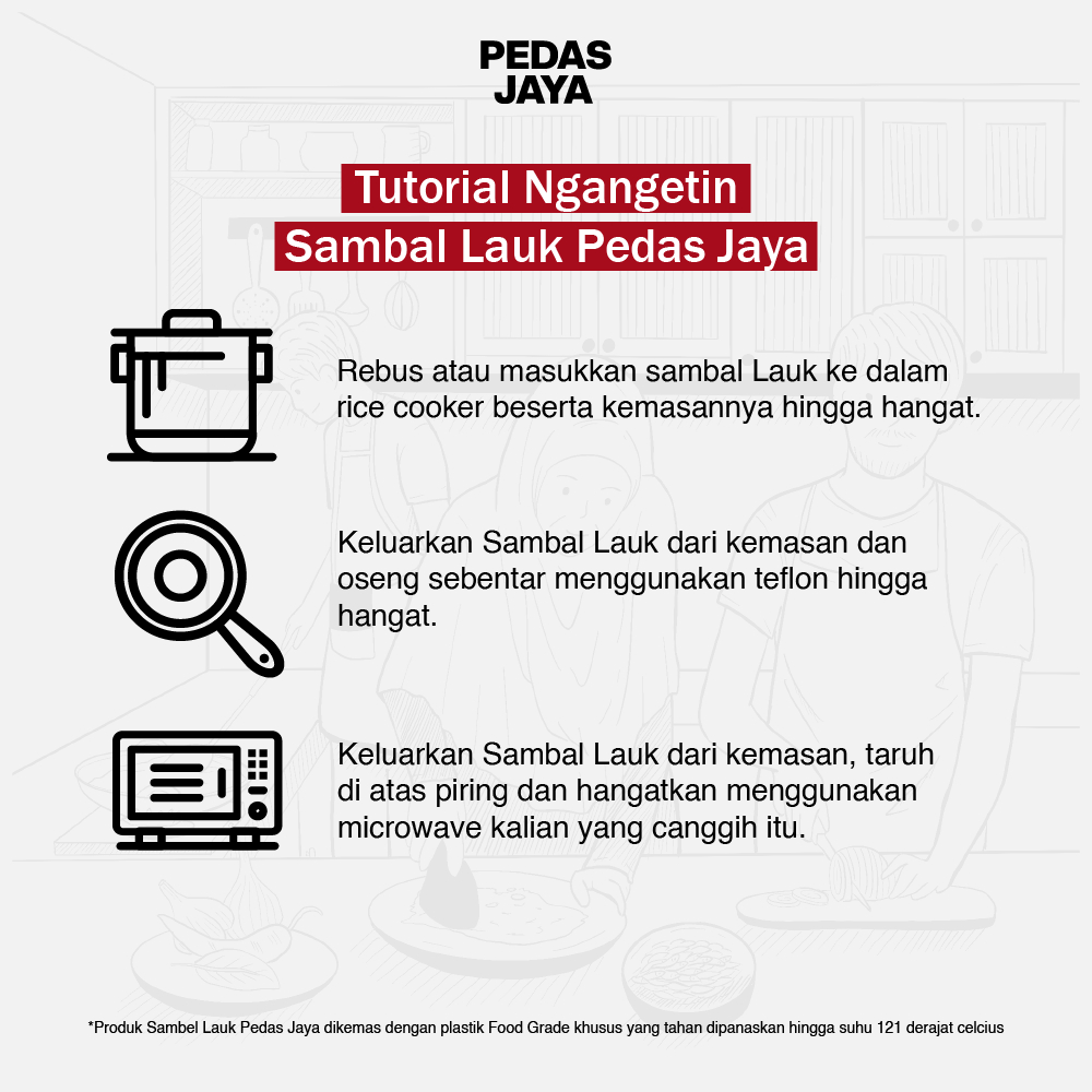 

RK60 Sambal Lauk Sambal Cumi Sambal Cakalang Sambal Teri Sambal Ayam Suwir Pedas Jaya 200gr