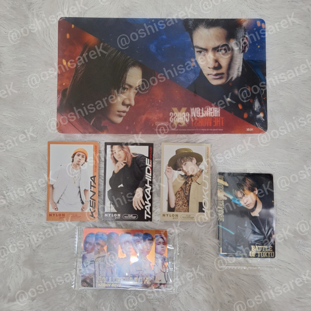 [READY] PHOTOCARD GENERATIONS THE RAMPAGE BALLISTIK BOYZ FROM EXILE TRIBE BATTLE OF TOKYO BONUS FILM