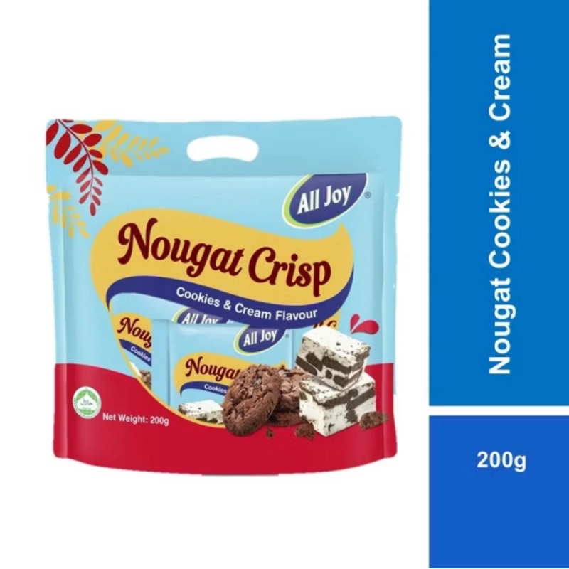 

ALL JOY NOUGAT CRISP 200gr