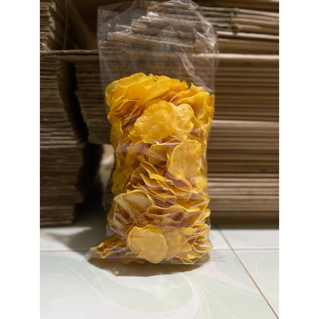 

keripik kerupuk opak singkong mentah rasa nangka kiloan khas wonosobo termurah