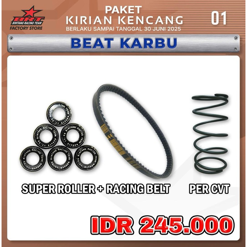 paket kirian kencang beat karbu 01 BRT