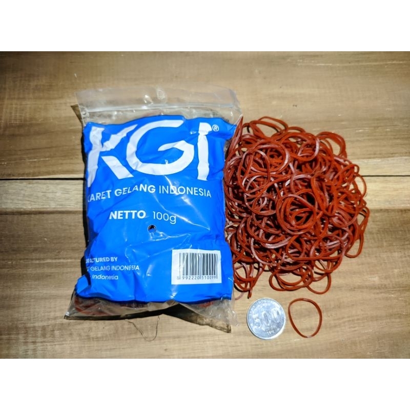KARET MURAH ISI 100GRAM - KARET GELANG