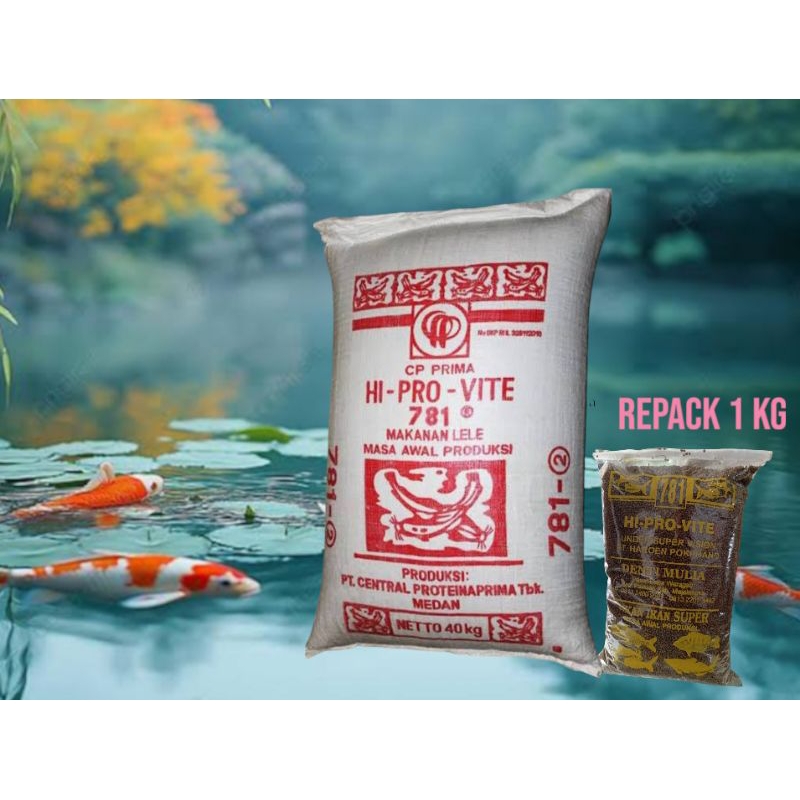 

Pakan Ikan Hi-Pro-Vite 781-2 Repack 1kg